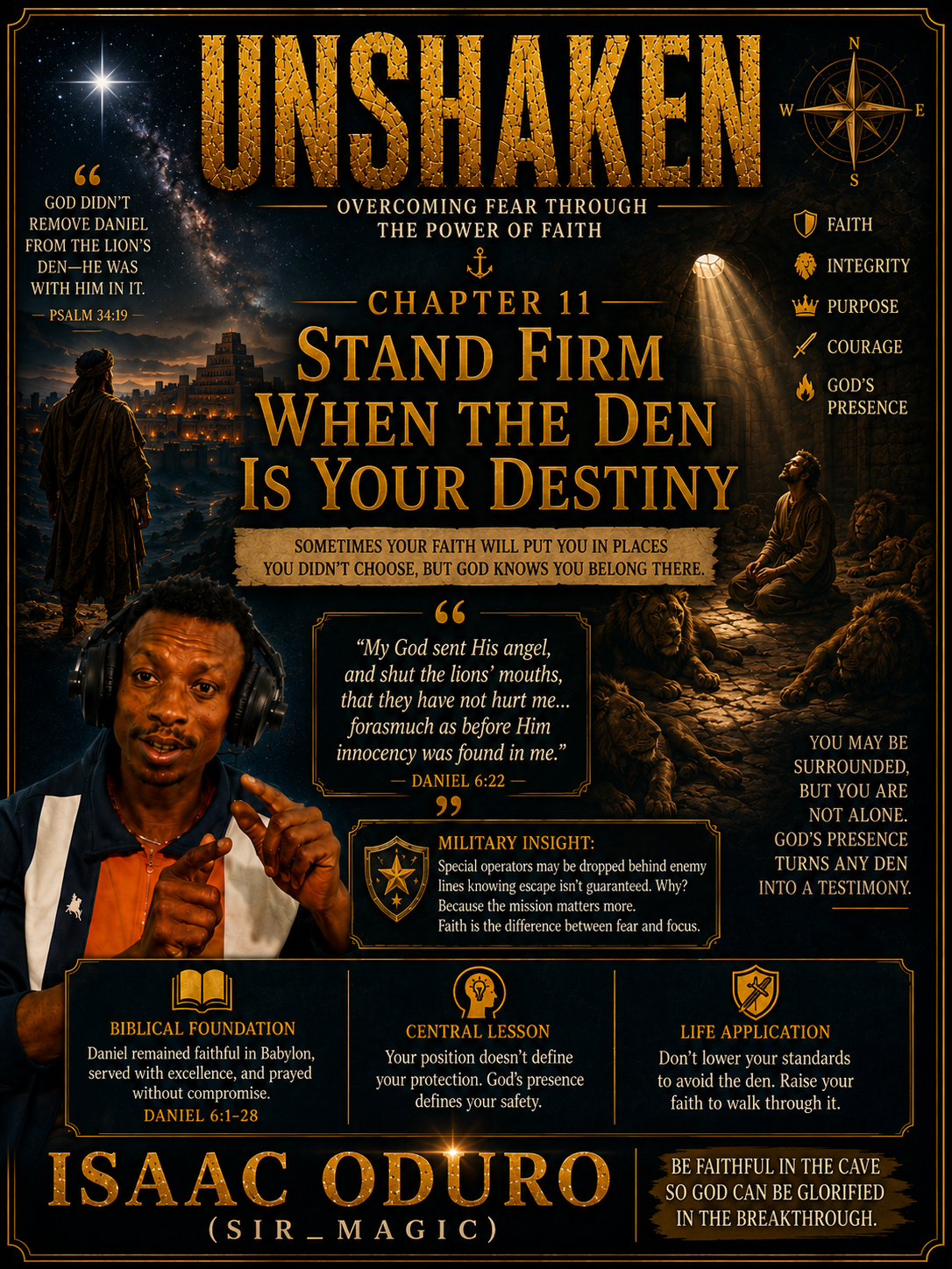 Unshaken: Overcoming Fear Through the Power of Faith