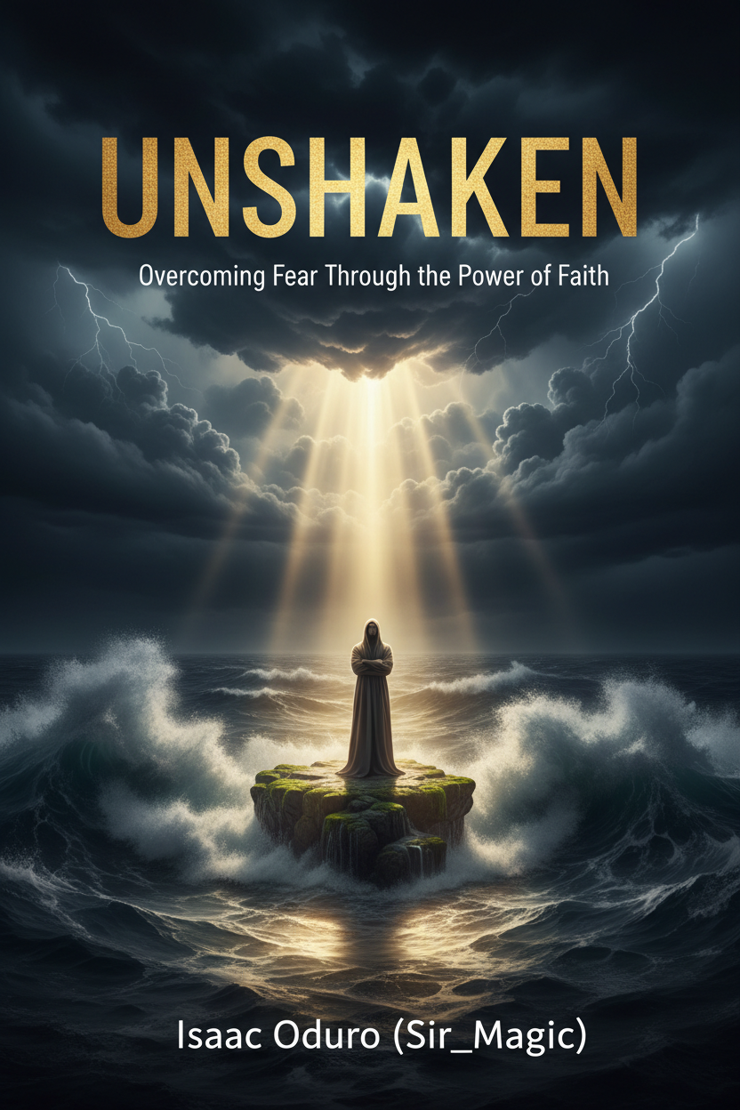 Unshaken: Overcoming Fear Through the Power of Faith - Book Cover
