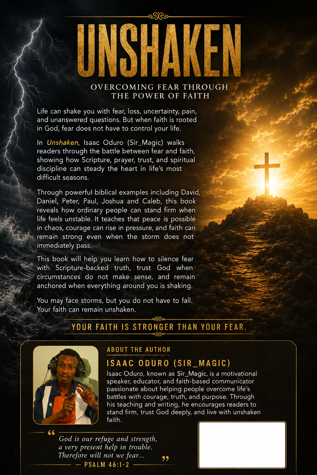 Unshaken: Overcoming Fear Through the Power of Faith